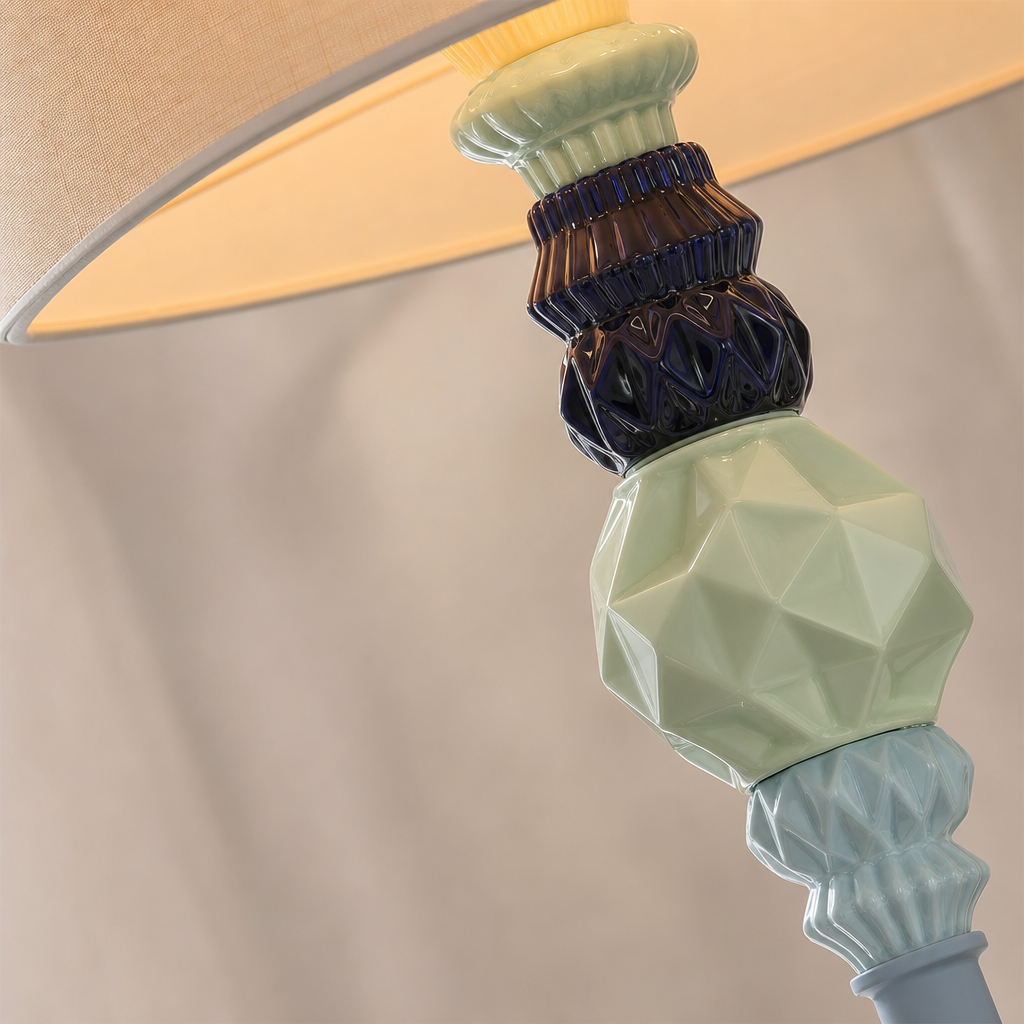 
Pastel Colorful Ceramic Floor Lamp